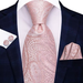 Orange and Blue Circles Silk Tie for Classy Men