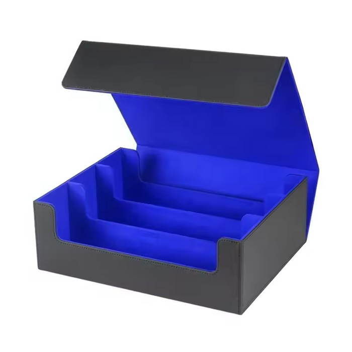 PU Leather Trading Card Storage Box – Holds 1800+ Cards
