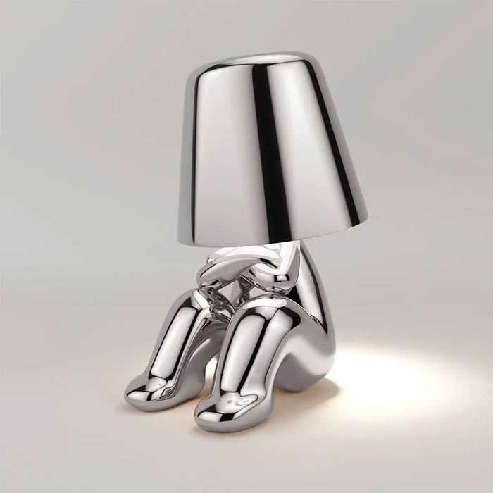 Stylish Whimsical Luxury Designer Golden Table Lamp