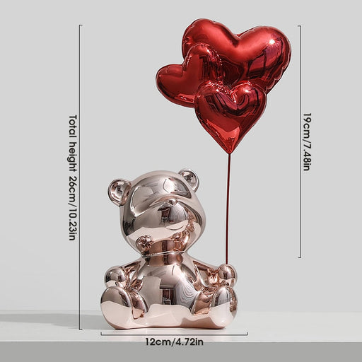 Love Bear Figurine Symbol of Affection and Care