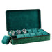 Luxury Watch Case with Logo – Gloss PU, 6/12 Slots, Scratchproof