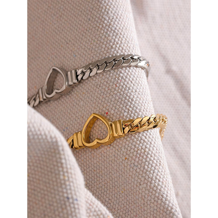 Classic Design Bracelet with Heart