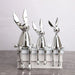 Exquisite Rabbit Resin Statue Realistic
