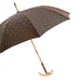 statement umbrella with warthog tusk handle