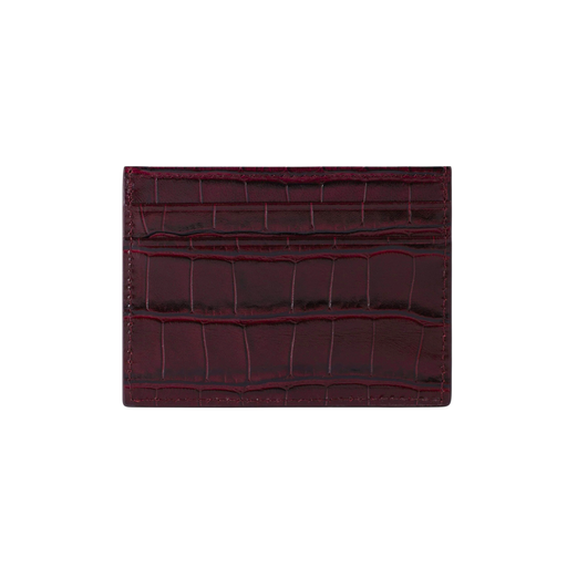 Slim crocodile leather wallet luxury everyday carry accessory