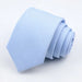 Light Blue Skinny Tie for Men - Elegant and Classy Accessory