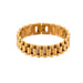 Stainless Steel Gold Plated Detachable Wristbands Bracelets