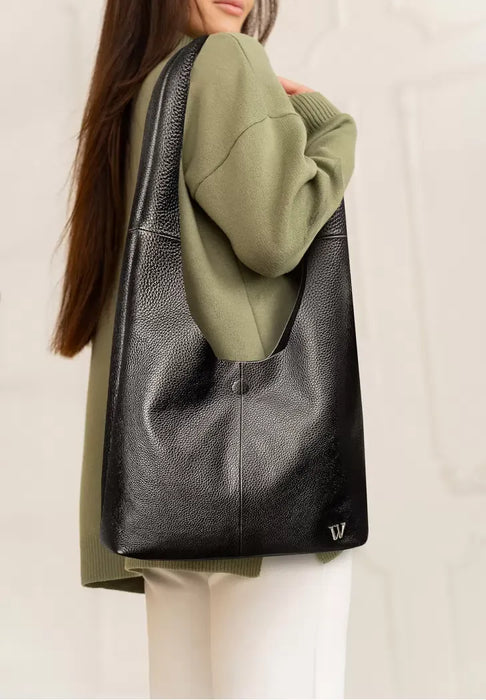 Women's Leather Shopper Tote – Chic and Practical Daily Accessory