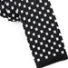 Black and White Square Knit Tie for Men Classy Style Accessory