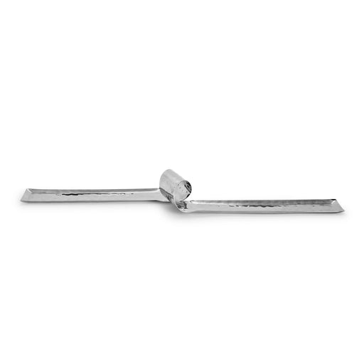 Tsunami Center Wave Serving Tray – Handmade Hammered Steel