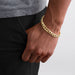 Cuban Bracelet – 7mm 18K Gold Coated Sterling Silver