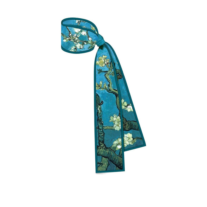 Van Gogh Art Silk Hair & Handbag Scarf – Luxe Fashion Accessory