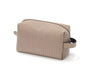 High-Quality Grained Leather Toiletry Cusmetic Bag