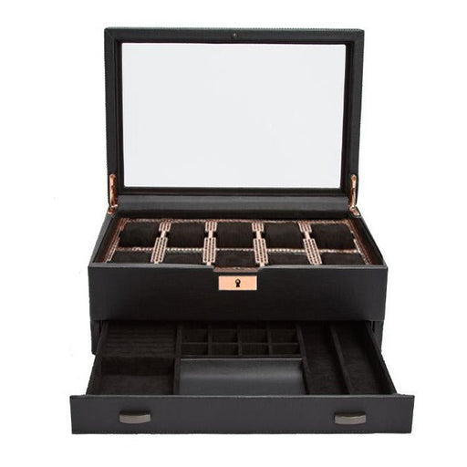 Wolf - Axis 10-Unit Watch Box w Storage | 488216