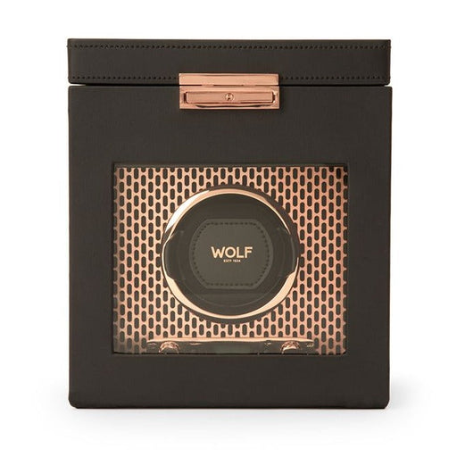 Wolf - Axis Single Watch Winder with Storage | 469216