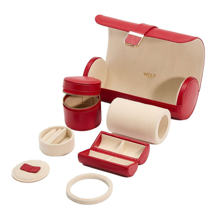 Wolf - Palermo Double Watch Jewelry Roll | 213972