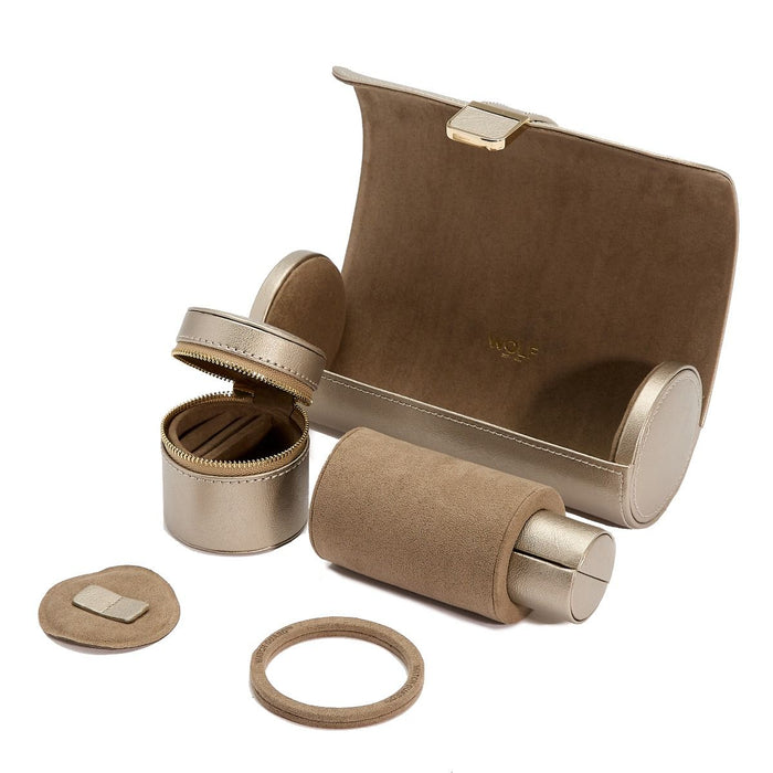 Wolf - Palermo Double Watch Jewelry Roll | 213978