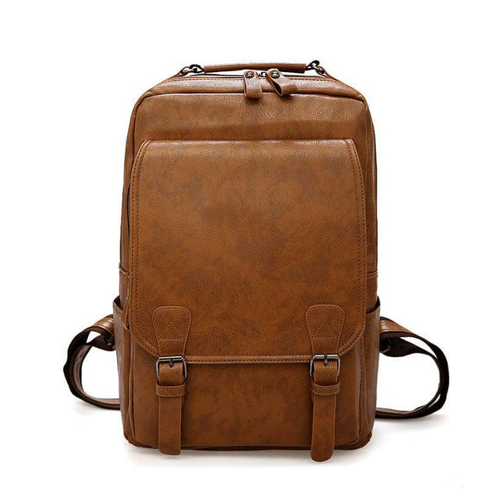 Unisex Vintage Leather Backpack