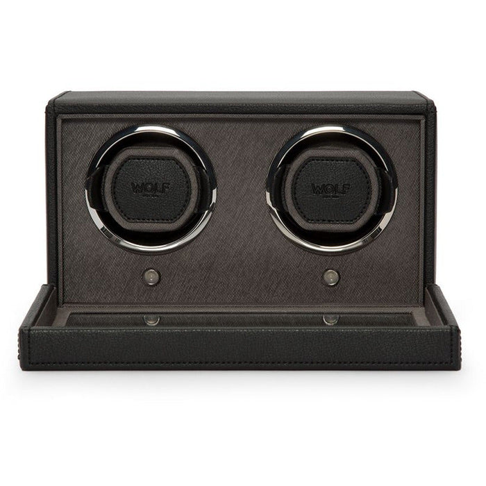 Wolf - Cub Double Watch Winder w Cover | 461203