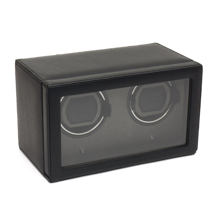 Wolf - Cub Double Watch Winder w Cover | 461203