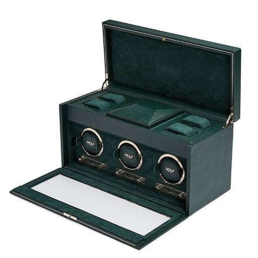 Wolf - British Racing Triple Watch Winder | 792341