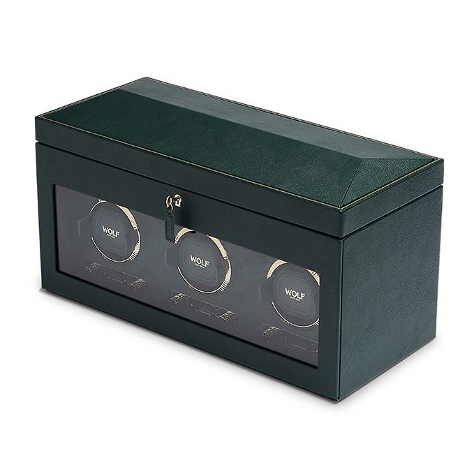 Wolf - British Racing Triple Watch Winder | 792341