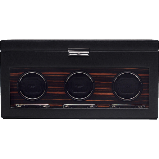 Wolf - Roadster Triple Watch Winder with Storage | 457356