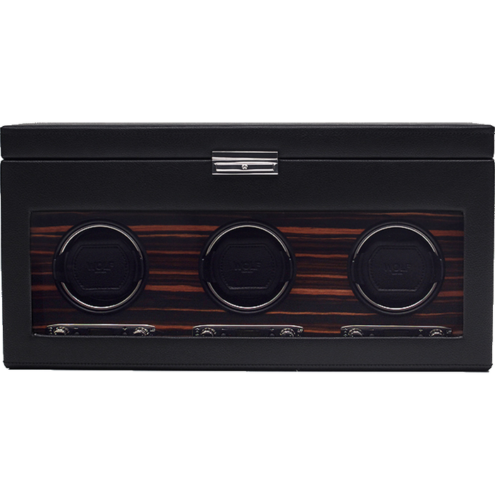 Wolf - Roadster Triple Watch Winder with Storage | 457356