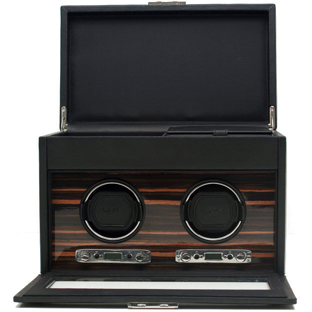 Wolf - Roadster Double Watch Winder with Storage | 457256
