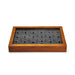 High-quality wood jewelry display tray with cover