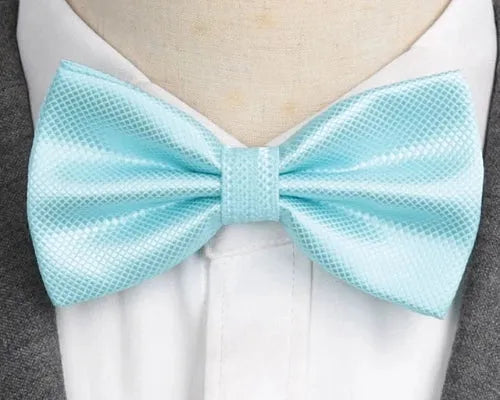 Turquoise Deluxe Pre-Tied Bow Tie for Classy Men