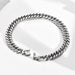 Verona Bracelet Silver 8mm Stainless Steel