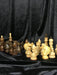 A Set Of Large Wooden Chess Pieces, Beautiful Chess Pieces