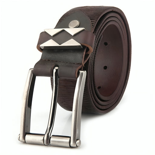 Men's classic leather belts