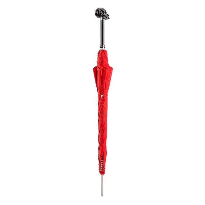 Red Studs Black Skull Exclusive Umbrella