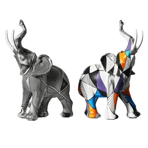 Abstract Elephant Statue