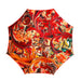 Abstract Red Design Folding Umbrella for Lady