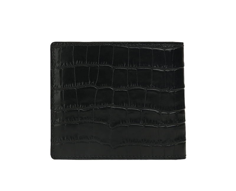 Crocodile Pattern Luxury Italian Crafted Men's Leather Wallet