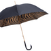sophisticated brown zebra print umbrella - unique design