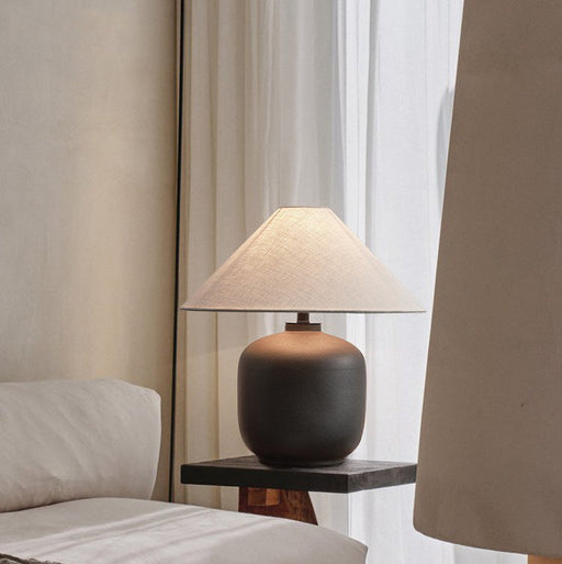 Minimalistic Design Handcrafted Ceramic Pottery Lamp