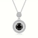 Golden Plated 925 Sterling Silver 6.2g Pendant with 2 Carat Moissanite