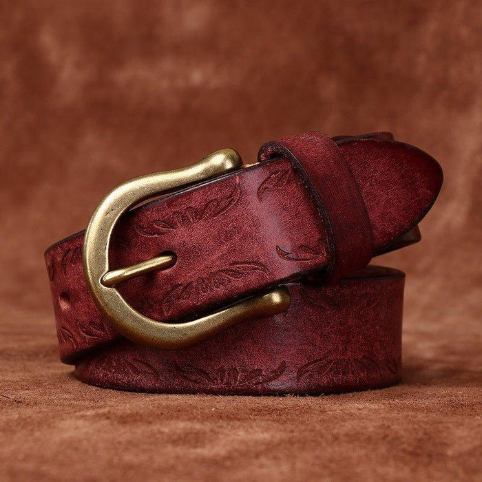 Affordable Leather Belt For Women, Meera Model