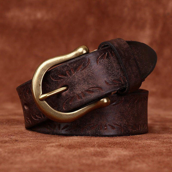 Affordable Leather Belt For Women, Meera Model