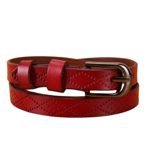 Affordable Leather Belt For Women, Pinaria Model