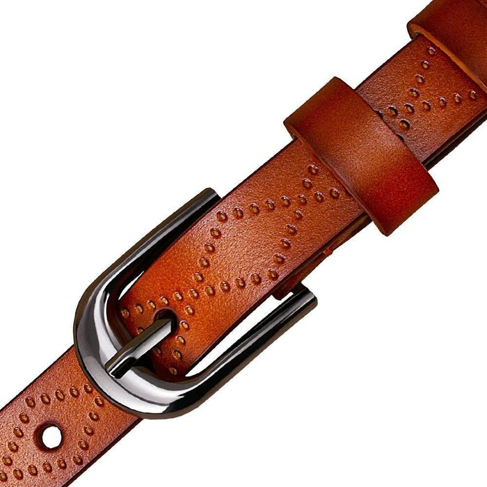 Buckle belts for women