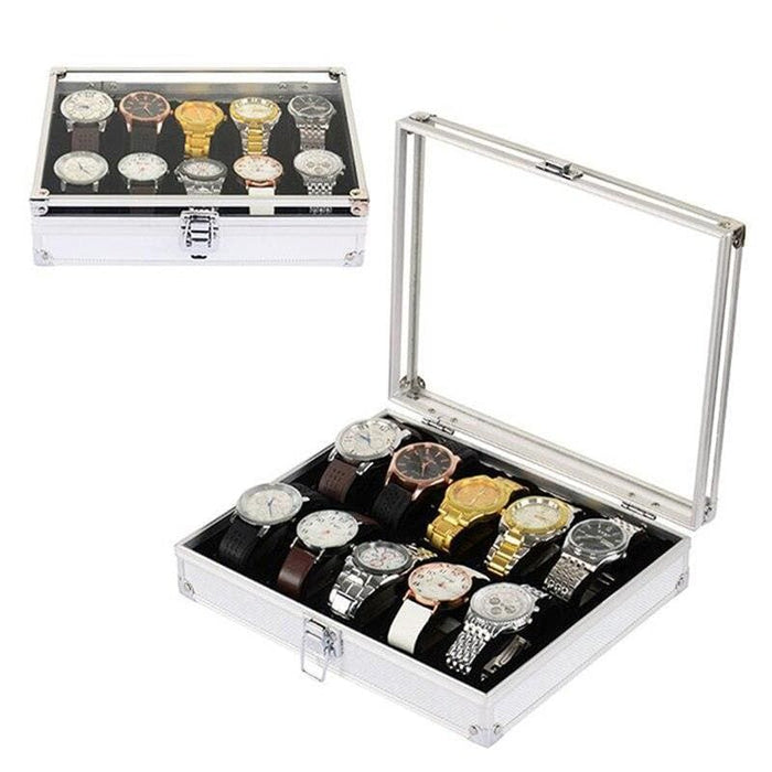 High-Quality Aluminum Watch Organizer