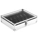 Aluminum Watch Box with 12 Slots for Secure Storage