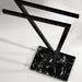 Modern Marble Base Towel Rack – Stylish & Functional Bathroom Accessory