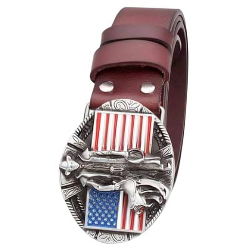 Stylish leather belts for men