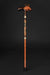 American Elk Folk Art Walking Cane Presentation Dress Cane Carved